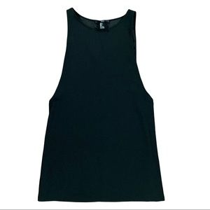 XXI a-line mini dress size small black sleeveless with side zipper